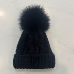 Toni Sailer Beanie with fur pom
